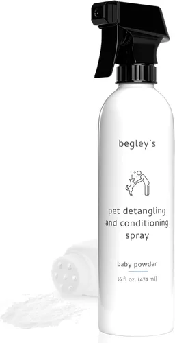 Vista 16 de Begley's Aerosol desenredante para mascotas, espray desenredante perfumado de aceite esencial de primera calidad para perros, cachorros y gatos