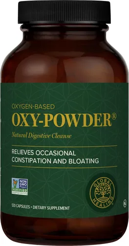 Vista 7 de Global Healing Oxy-Powder Limpieza de Colon, Alivio del Estreñimiento para Mujeres y Hombres, Limpiador de Colon de Óxido de Magnesio