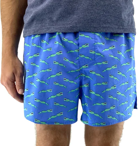 Vista 16 de ROCK ATOLL Calzoncillos tipo bóxer de algodón con estampado novedoso y brillante para hombre Estampado Afrutado Negro