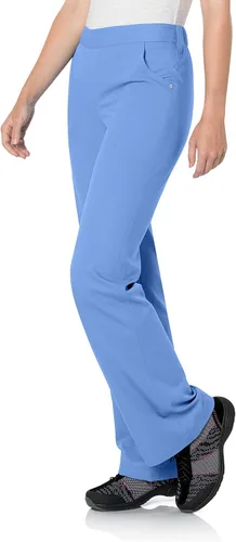 Vista 2 de Urbane Ultimate 9300 - Pantalones cargo elásticos de 3 bolsillos para mujer