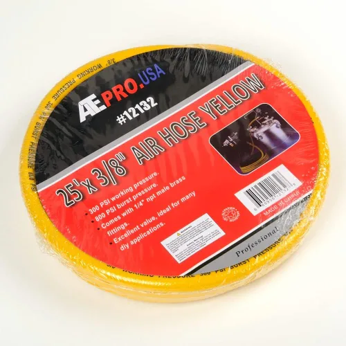 Vista 2 de ATE Pro. USA - Kit de accesorios de compresor de aire de 19 piezas con manguera híbrida de 3/8 pulgadas x 25 pies, accesorios de conexión rápida NPT