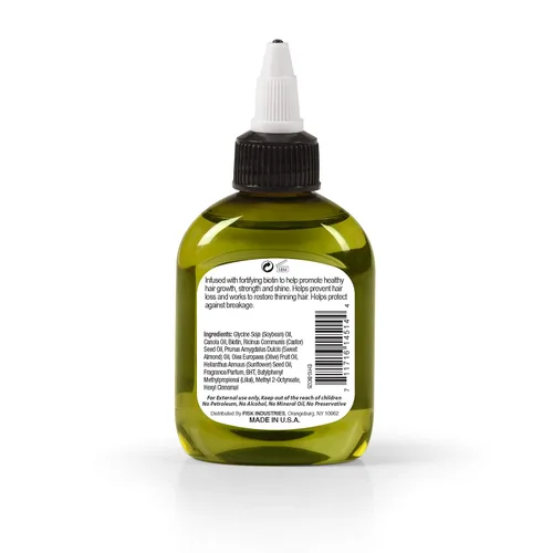 Vista 2 de Ethereal Nature Mezcla de aceite para el cabello 99% natural con biotina, transparente, 2.54 onzas líquidas