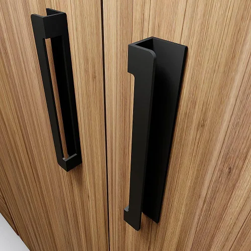 Vista 9 de HRX - Manija de puerta autoadhesiva para puerta, fácil de instalar, sin tornillos, despegar y pegar en vidrio, madera, metal, plástico, perilla