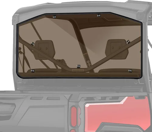 Vista 10 de Parabrisas trasero compatible con Can-Am Defender 2016-2026, ventana trasera de policarbonato resistente a prueba de rayos UV para HD5 HD8 HD10 Max