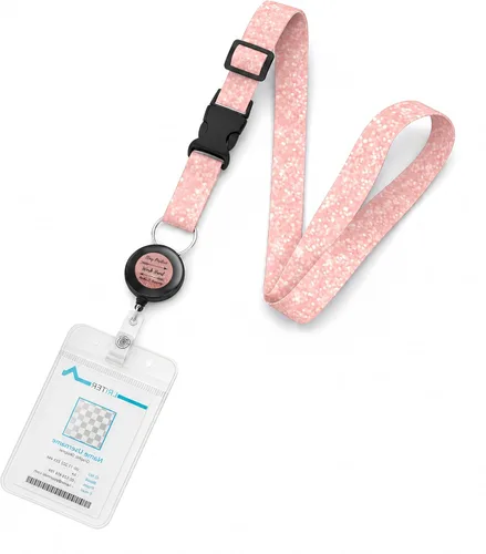 Vista 23 de Cordón de barco de crucero, con cordón de identificación ajustable con cierre desmontable, soporte impermeable para tarjetas de identificación