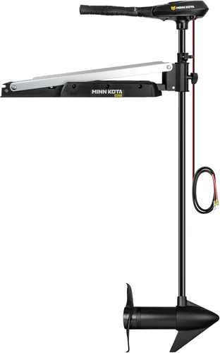 Vista 2 de MinnKota Edge Bowmount - Motor de pesca con control de pedal, con pestillo y soporte de puerta