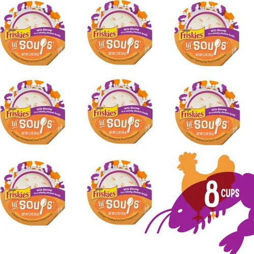 Vista 3 de Purina Friskies Lil' Soups Lil' Grillers & Lil' Slurprises complemento alimenticio para gatos