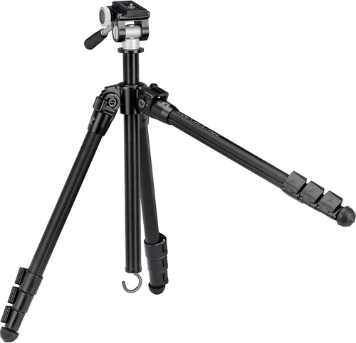 Vista 2 de Vortex Optics Mountain Pass - Kit de trípode - Cabezal panorámico de 2 vías, carga máxima de 22 lb, montaje de cabezal Arca-Swiss - Garantía