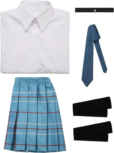 Vista 6 de Kitagawa Marin - Disfraz de uniforme escolar de anime para fiesta de cosplay