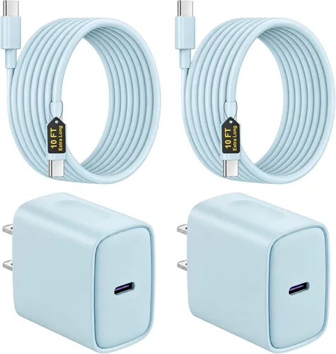 Vista 10 de Cargador USB C de carga rápida para iPhone 18 17 16 15 Negro
