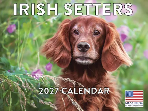 Vista 89 de Calendario mensual de pared Airedale Terrier Dog 2027