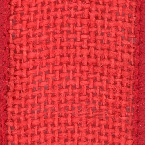 Vista 4 de Berwick Offray - Cinta de arpillera de 1.5 pulgadas de ancho, color rojo, 3 yardas