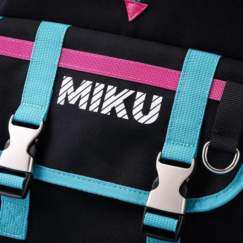 Vista 8 de x Mochila de viaje Hatsune Miku Collaboration para mujer y hombre, Anime
