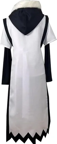 Vista 2 de Disfraz de anime para cosplay sin capa blanca, pantalones, uniforme para hombre, traje de Halloween