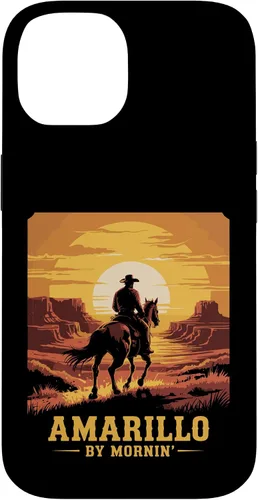Vista 4 de Amarillo by Mornin Folk Style Western Country Music Case for iPhone 17