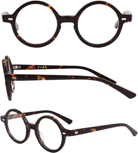 Vista 4 de Agstum Lentes ópticos redondos pequeños hechos a mano, lente transparente