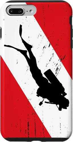 Vista 10 de Funda de buceo para iPhone 17, regalos de buceo, diseño vintage de buceo