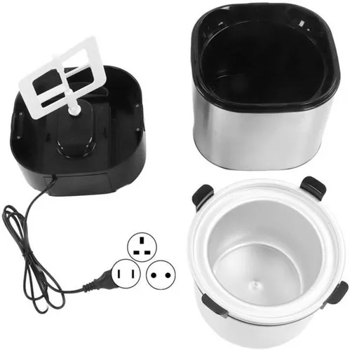 Vista 2 de Ice Cream Maker Stainless Steel 1500ml Electric Automatic Ice Maker Home Ice Cream Maker