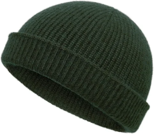 Vista 18 de vidsel Gorro de lana fina de pescador para hombres y mujeres, gorra de moda