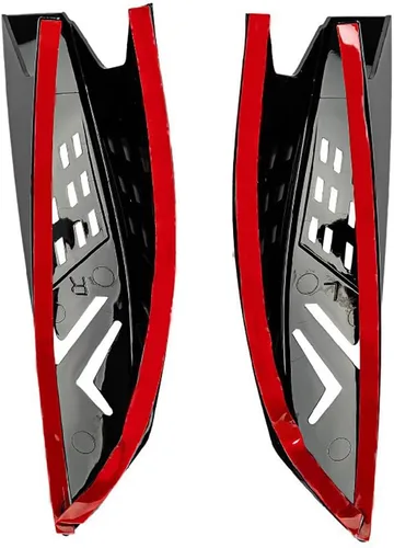 Vista 7 de SEADEAR Cuernos de casco, un par de cascos de motocicleta decorados con cuernos, estilo punk, cuernos decorativos, casco de motocicleta, accesorios