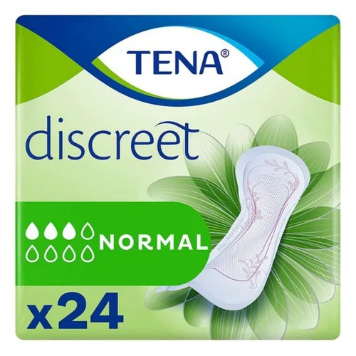 Vista 2 de Compresas para Incontinencia Discreet Normal Tena (24 uds)