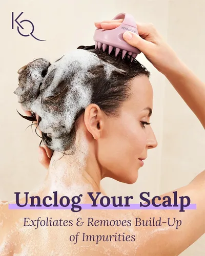 Vista 3 de Keranique Estimulador manual del crecimiento del cabello del masajeador de la terapia del cuero cabelludo para el cabello seco o mojado