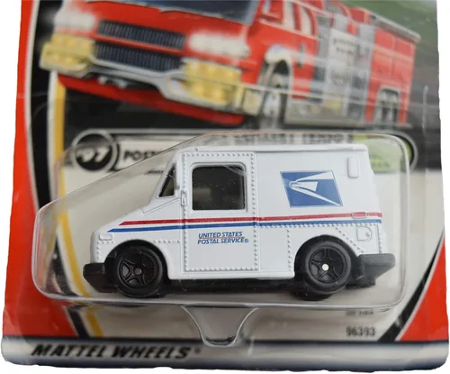 Vista 2 de Matchbox Camión de entrega de servicio postal 97/100, blanco