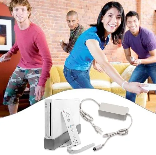 Vista 6 de Cargador de consola para Wii adaptador de corriente de pared de CA para Nintendo Wii no para Nintendo Wii U