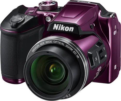 Vista 6 de Nikon COOLPIX B500 Cámara digital con zoom óptico de 16MP 40x con Wi-Fi incorporado - (ciruela) - (versión internacional)