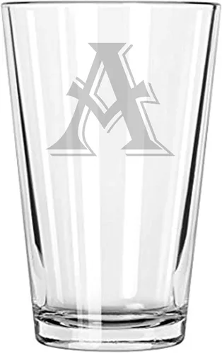 Vista 9 de Vaso de cerveza 16 oz pinta Monograma (B)