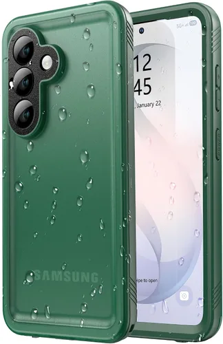 Vista 15 de SPORTLINK - Funda impermeable para Samsung Galaxy S25 Ultra, protector de pantalla integrado a prueba de golpes y polvo, cubierta protectora