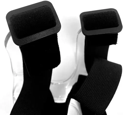 Vista 9 de Adjustable Sports Nose Guard for Men Women Black half face