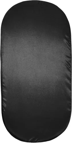 Vista 26 de SiinvdaBZX Sábanas de Satén para Mini Cuna 38 x 24 Pulgadas, Sábanas Sedosas y Suaves para Mini Cuna Portátil, Funda de Colchón, Sábanas para Corral