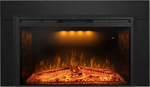 Vista 8 de Insertos de chimenea eléctrica de 30 pulgadas con kit de molduras