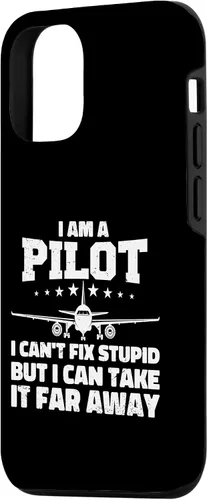 Vista 2 de iPhone 14 Pilot Design For Men Women Aviation Airplane Pilot Funny Case