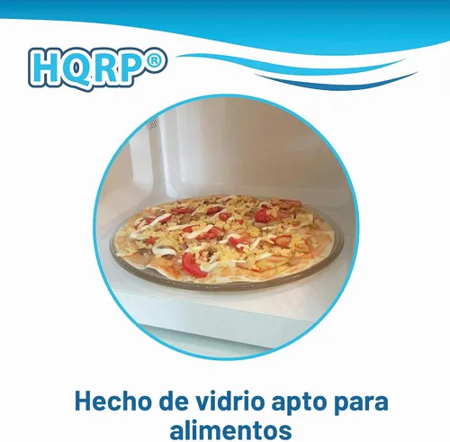 Vista 5 de HQRP Bandeja giratoria de vidrio de 16 pulgadas compatible con Monogram Advantium 120, placa de cocción para horno de microondas, 16 pulgadas