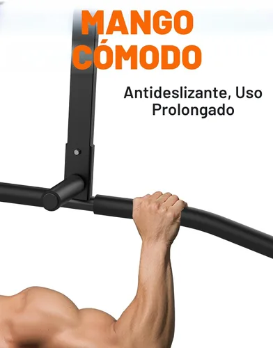 Vista 4 de Fitarc Joist Mount Pull Up Bar, Wall Chin Up Bar Ceiling Mount for Beams, Heavy Duty Steel Construction, Home Gym Workout Equipment -Patent Pending