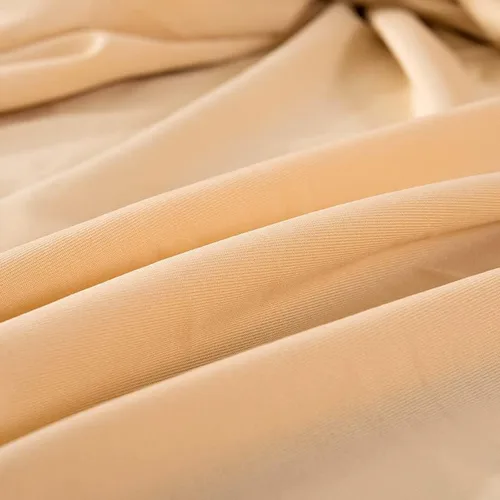 Vista 9 de Funda elástica lisa para sofá, funda elástica y ajustada de color sólido para sala de estar, silla, funda de sofá esquinero en forma de L que Beige