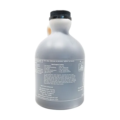 Vista 6 de Muddy Pond Sorghum Mill - Jarabe de sorgo puro - Sin aditivos, sin OMG y sin gluten, 48 onzas