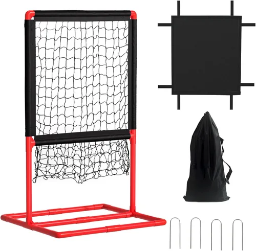Vista 12 de Objetivo de zona de strike de béisbol para bolas de plástico Compatible con entrenamiento de lanzamiento de Wiffle Ball y Blitzball Fácil