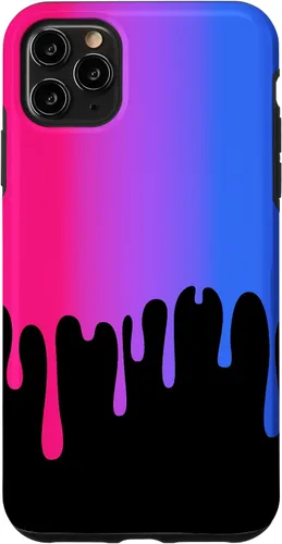 Vista 13 de Funda bisexual de arcoíris para iPhone 16 Gay Pride LGBT