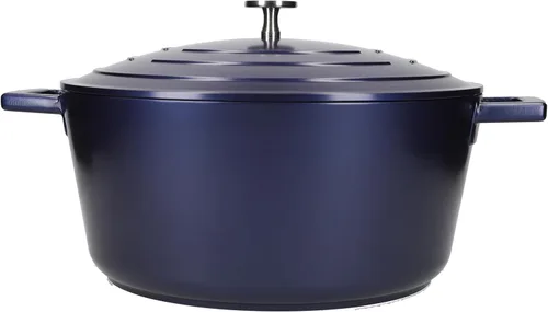 Vista 11 de MasterClass - Cazuela de aluminio fundido para crema, 11.0 in, 5 litros, caja de regalo