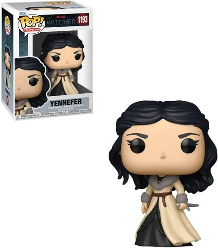 Vista 2 de POP The Witcher - Figura de vinilo Yennefer Funko (paquete con funda protectora de caja compatible)
