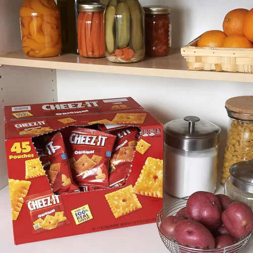 Vista 9 de Cheez-It Paquete de aperitivos, original, 67.5 onzas