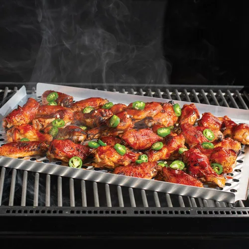 Vista 4 de Nordic Ware Naturals Media hoja con horno multiusos y estante de refrigeración