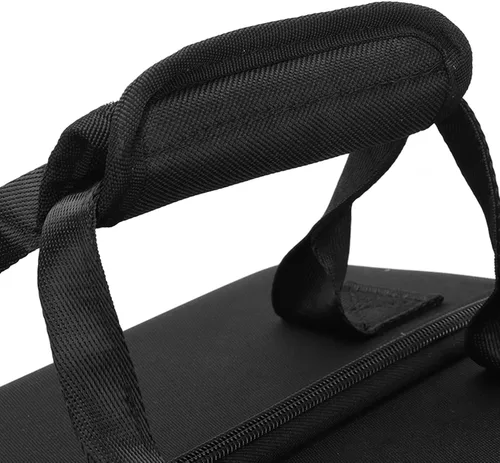 Vista 8 de Estuche rígido para altavoz Bluetooth, estuche de almacenamiento duro portátil para altavoz portátil S1 PRO Bluetooth, 2 micrófonos, cables