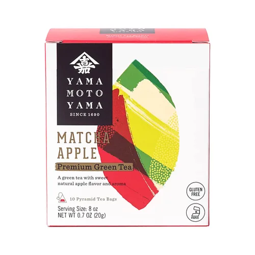 Vista 7 de Yamamotoyama - Bolsa de té verde con pirámide sencha (10 unidades)
