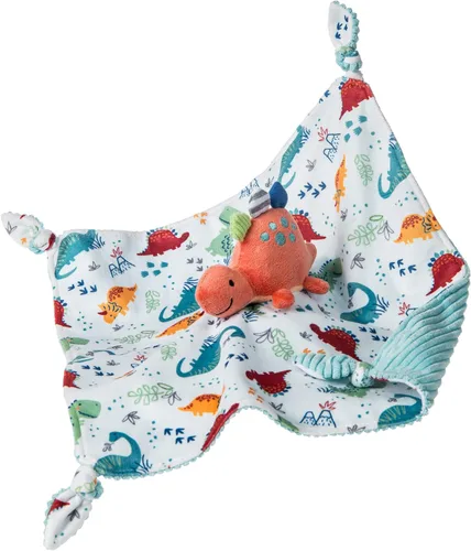 Vista 3 de Mary Meyer Set de regalo para bebé, juguetes blandos en caja, 3 piezas, Pebblesaurus