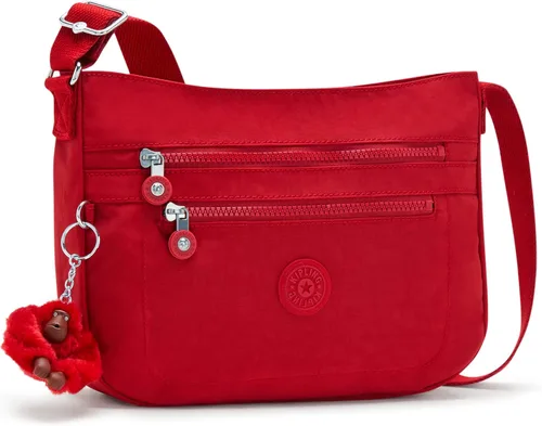 Vista 4 de Kipling Women's Sara, Lightweight, Adjustable Nylon Waist Pack with Multi-compartment Zip Pockets