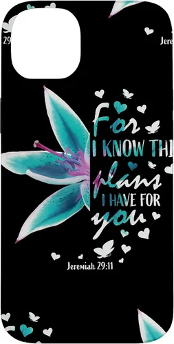 Vista 15 de Bible Verse Phone Cases Christian Gifts Women Jeremiah 29 11 Case for iPhone 17